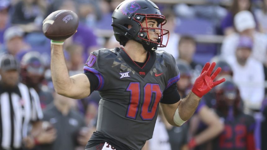 TCU can still get bowl eligible after 42-17 win over Baylor with 2 TDs each from Wiley and Bailey