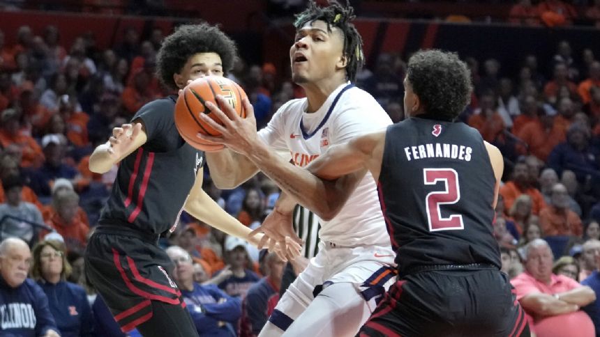 Terrence Shannon Jr. scores 16 in his return, No. 14 Illinois beats Rutgers 86-63