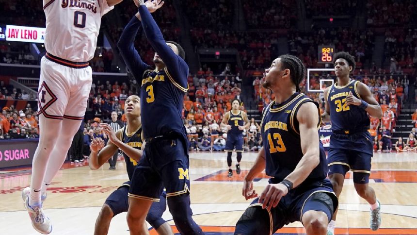 Terrence Shannon Jr. scores 31 points, No. 14 Illinois buries Michigan 97-68