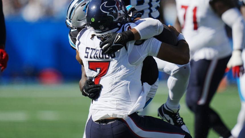 Texans look to improve after mistakes and penalties lead to loss to Panthers