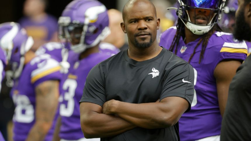 The Vikings are relishing Brian Flores running their defense as long as they can