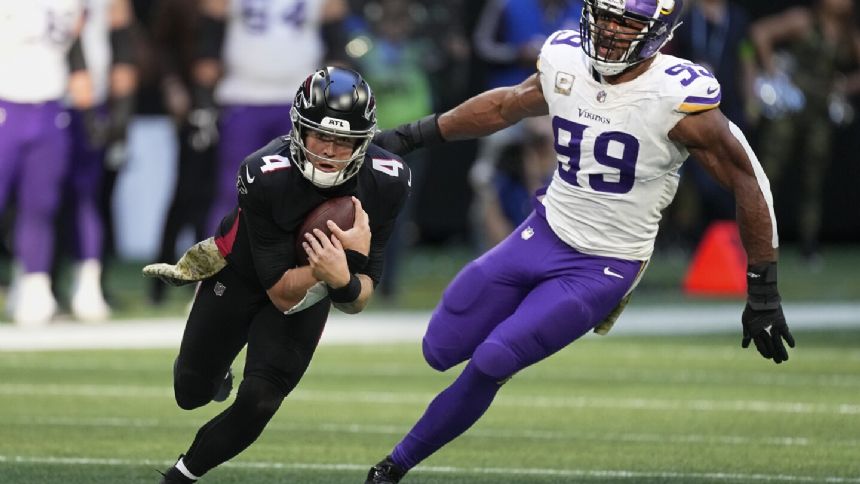 The Vikings have won 4 in a row for the NFC's longest streak. They host the Saints this week