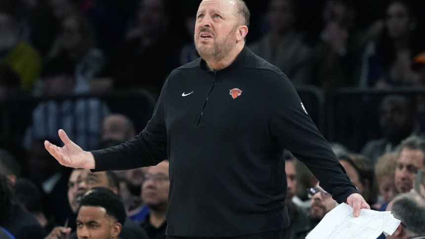 Thibodeau shows when he's mad at his Knicks. They don't mind, knowing the coach has them set to win