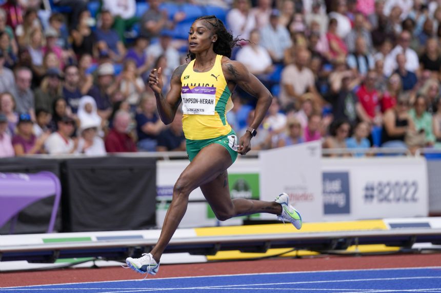 Thompson-Herah tops Commonwealth women's 100 heats