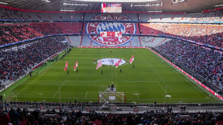 Thousands attend memorial service for Franz Beckenbauer at Bayern Munich's stadium