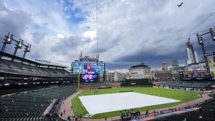 Tigers and Pirates rained out, will play doubleheader on Wednesday