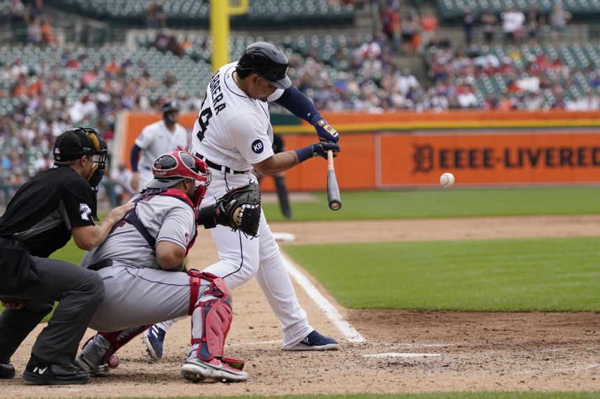 Tigers get first 4-game sweep of Guardians since 2013