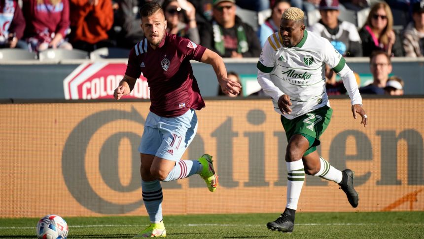 Timbers beat Rapids on late goal to reach MLS West final
