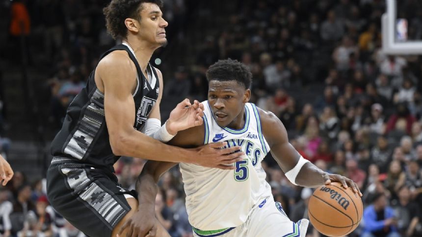 Timberwolves guard Anthony Edwards receives $40,000 fine from NBA for criticizing officials