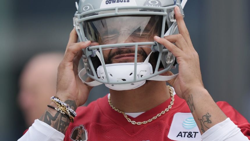 Times have changed for Dak Prescott, and the Cowboys QB isn't worried about his contract