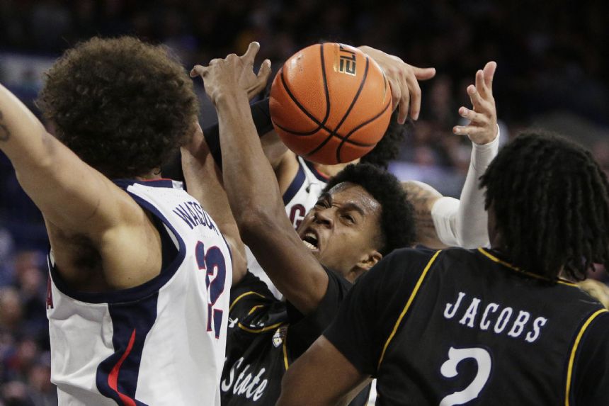 Timme, No. 18 Gonzaga close fast, rally past Kent State