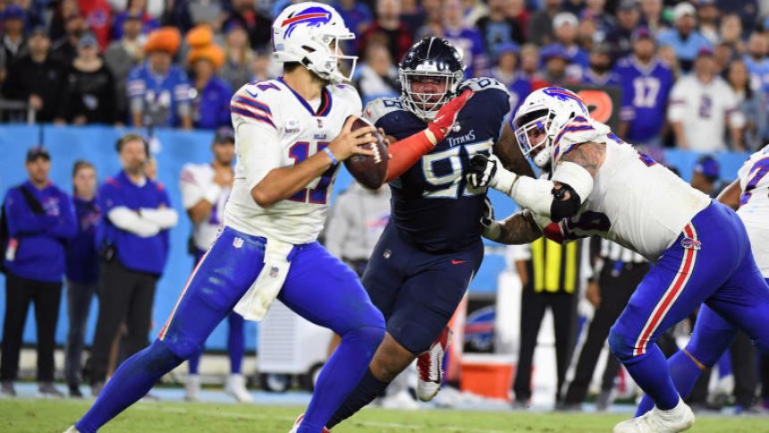 Titans vs. Bills odds, picks: Point spread, total, player props, trends, live stream for 'MNF' in Week 2