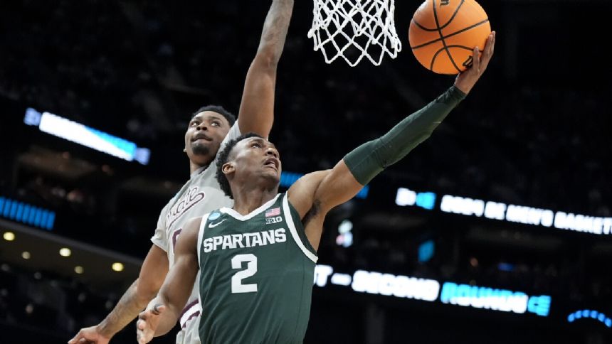 Tom Izzo, Michigan State pick up another first-round win in March Madness, topping Mississippi State