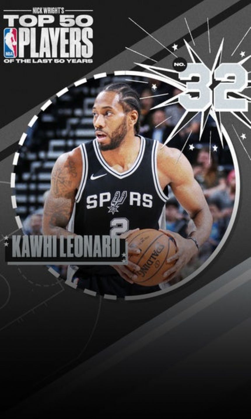 Top 50 NBA players from last 50 years: Kawhi Leonard ranks No. 32