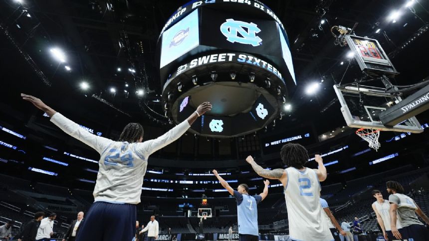 Top-seeded North Carolina and Clemson looking to move ACC beyond Sweet 16 vs Alabama and Arizona