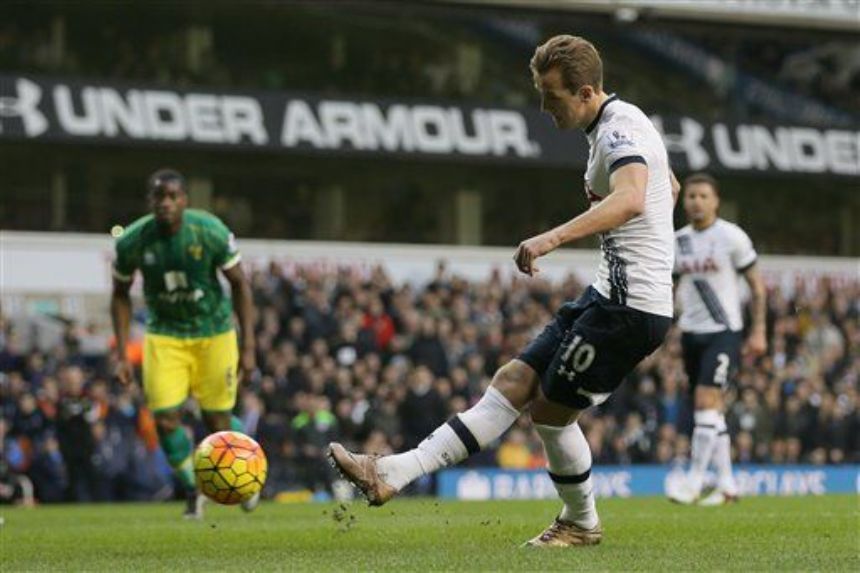 Tottenham beats Norwich 3-0, Kane's goal drought continues