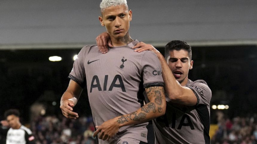 Tottenham out of English League Cup in second round after losing penalty shootout to Fulham