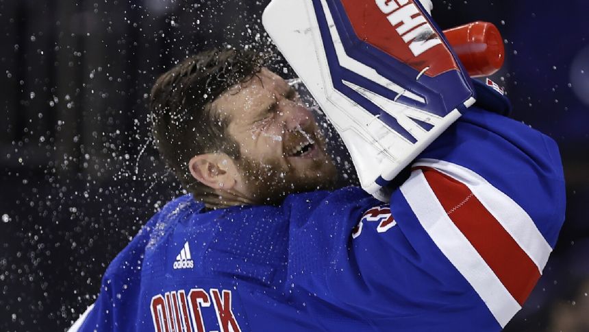Trocheck nets 2 goals as Rangers run point streak to 8 games with 5-3 win over Red Wings