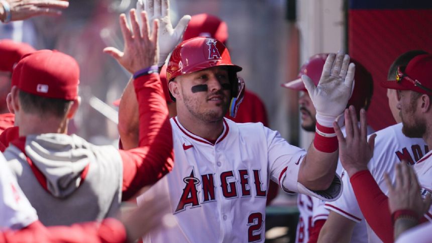 Trout becomes 1st in majors to reach 10 home runs, but Orioles hold off Angels 6-5