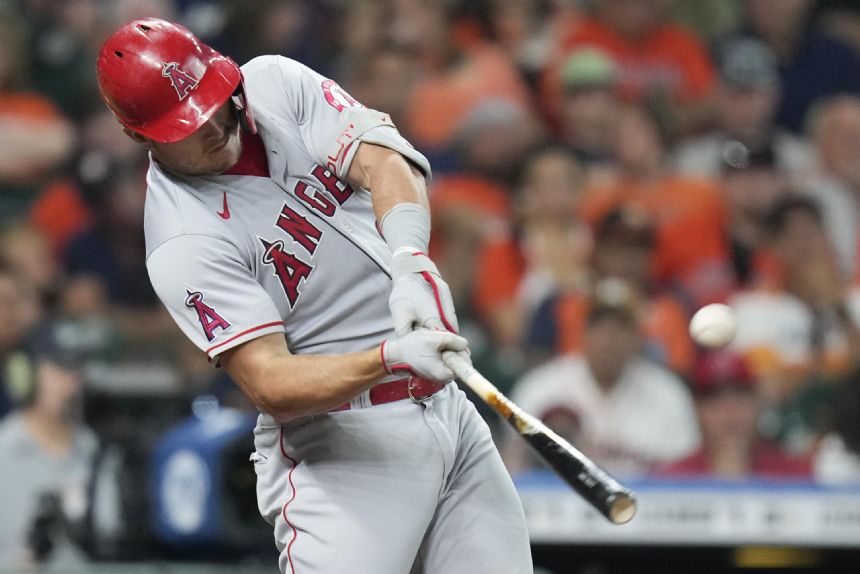 Trout HR 6th game in row; Ohtani blister, Angels top Astros