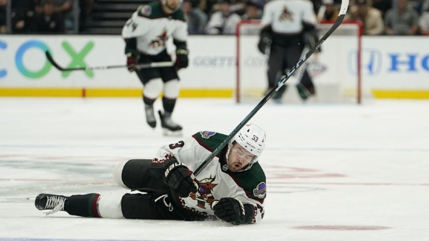 Troy Terry completes 2nd hat trick with OT goal and give Ducks 4-3 victory over Coyotes