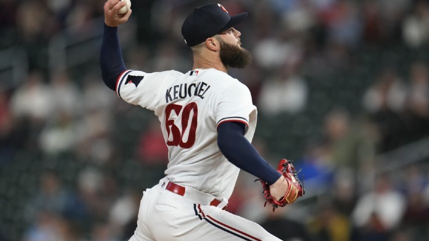 Twins place veteran left-hander Dallas Keuchel on 15-day injured list with strained right calf