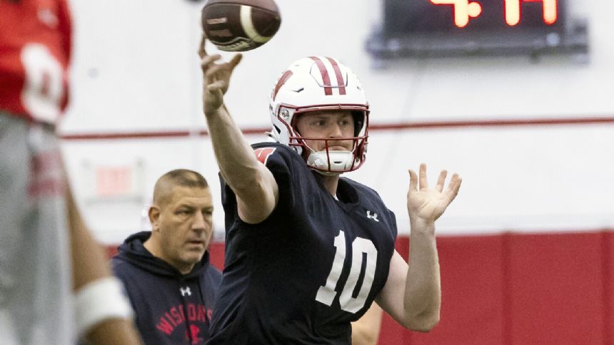 Tyler Van Dyke savors fresh start as he competes for Wisconsin QB job after transferring from Miami
