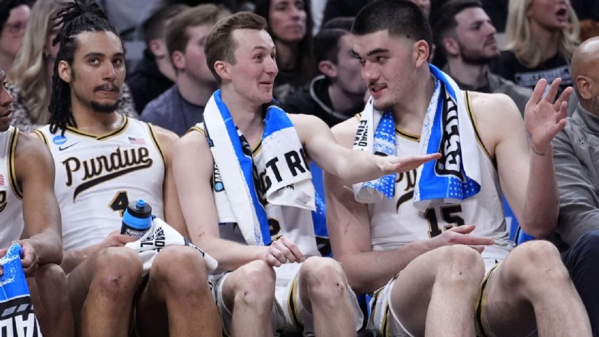 Utah State faces towering challenge in Edey when it meets Purdue in second round of March Madness