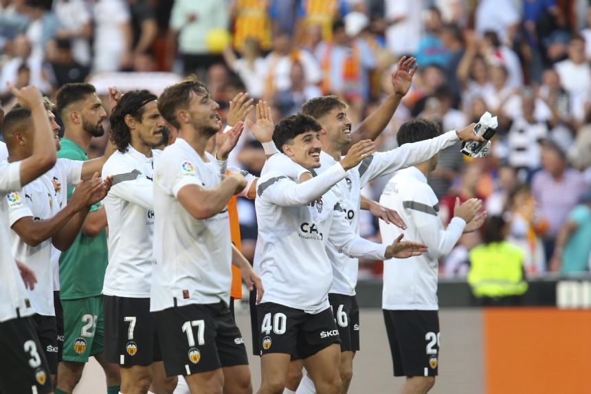 Valencia closer to avoiding drop with win over Madrid; Vinicius again targeted with racist abuse