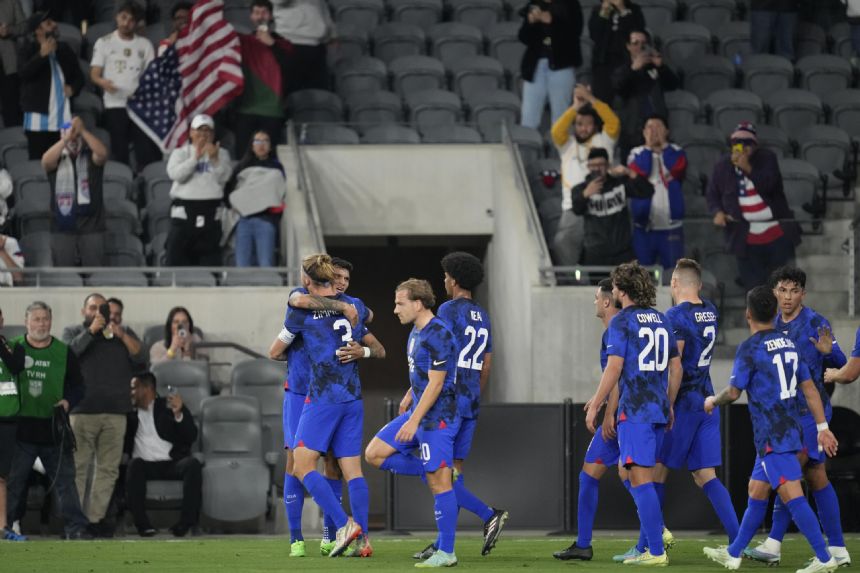Vazquez scores for youthful US lineup in 2-1 loss to Serbia