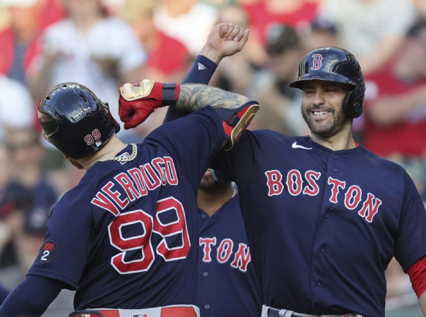 Verdugo hits 3-run HR, scorching Red Sox top Guardians 4-2