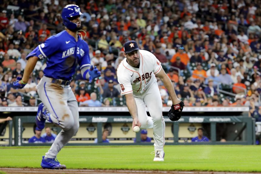 Verlander wins 11th as Astros beat Royals 5-2, take 3 of 4