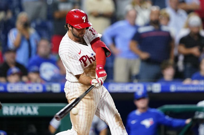 Vierling's RBI single in 10th lifts Phillies past Blue Jays