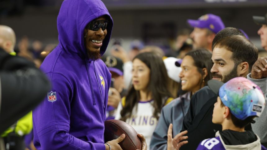 Vikings list Jefferson as questionable to play Saints after productive week with hamstring