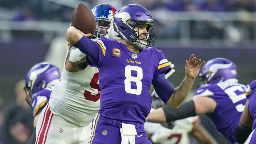 Vikings open vs. Bucs with Kirk Cousins once again playing for a job beyond this season
