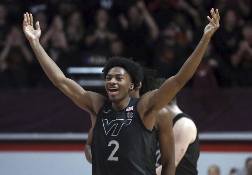 Virginia Tech beats Duke 78-75, snaps 7-game slide