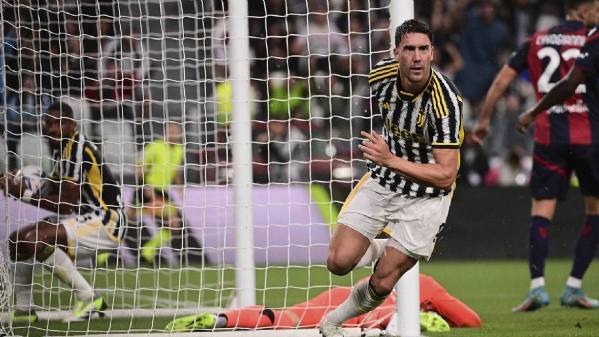 Vlahovic to the rescue as Juventus snatches 1-1 draw against Bologna amid jeers