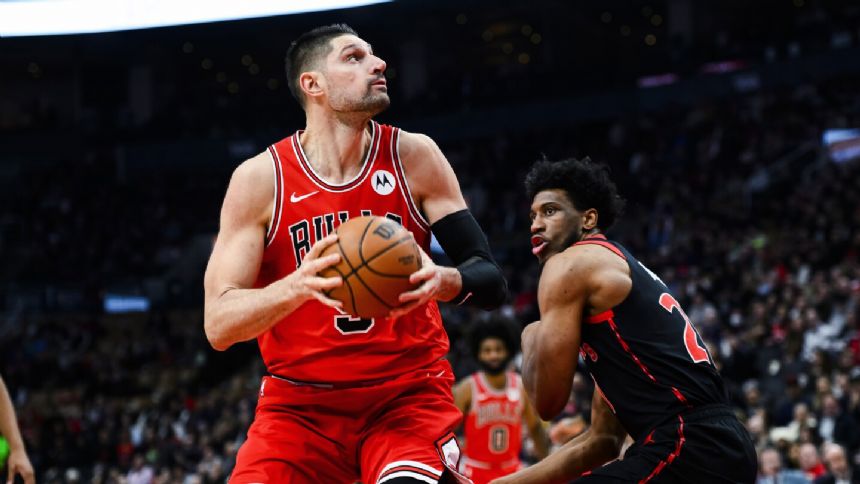 Vucevic and DeRozan each score 24 points to help Bulls beat Raptors 116-110