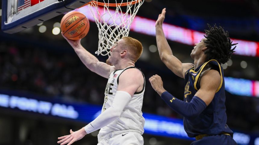 Wake Forest leads entire way in 72-59 win over Notre Dame in ACC Tournament