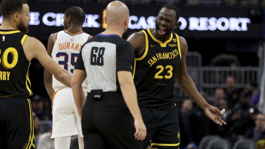 Warriors' Draymond Green calls Suns' Jusuf Nurkic 'softy' as players continue feud on social media