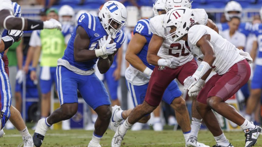 Waters helps No. 21 Duke run past FCS opponent Lafayette 42-7 to follow up Clemson upset win