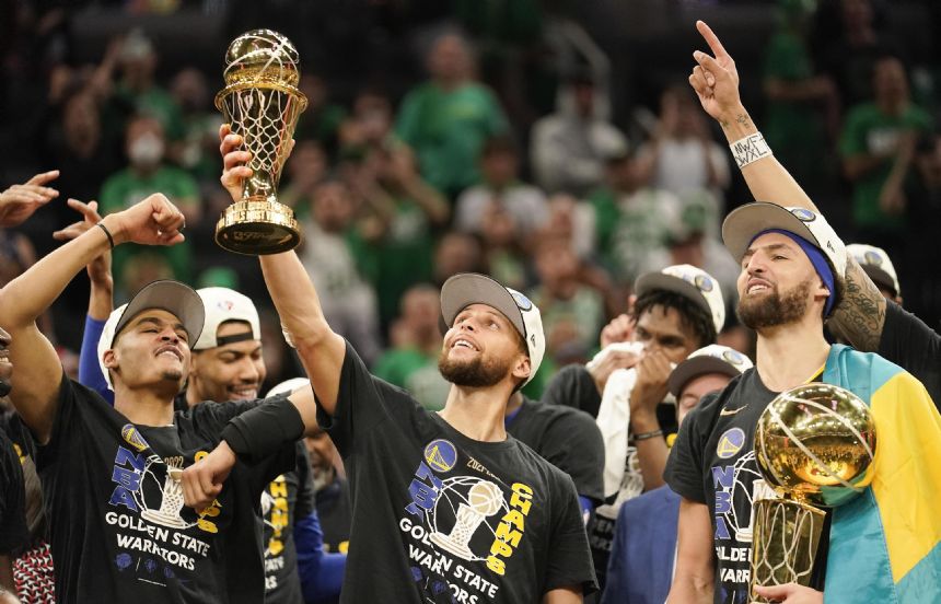'We ain't done': NBA champion Warriors already looking ahead