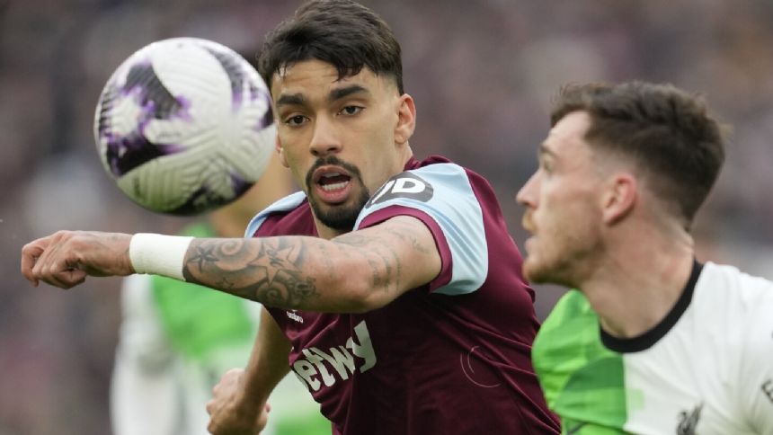 West Ham's Lucas Paqueta charged with intentionally receiving yellow cards in Premier League matches