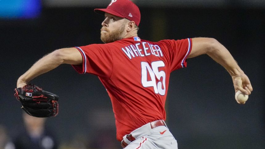 Wheeler deals, Schwarber, Harper, Realmuto homer and Phillies beat D-backs 6-1 for 3-2 NLCS lead