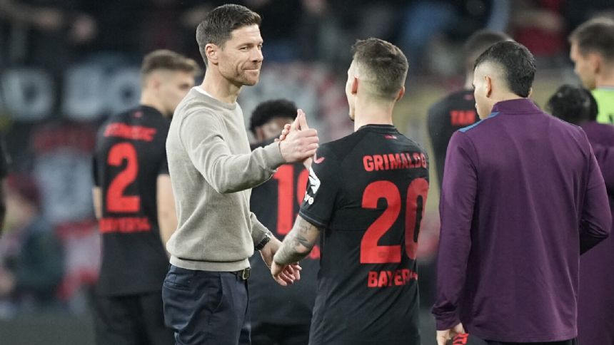 With Bundesliga title one win away, Xabi Alonso warns Leverkusen can't take any game for granted