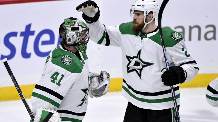 Wyatt Johnston's goal and assist lift Stars over Jets 3-2