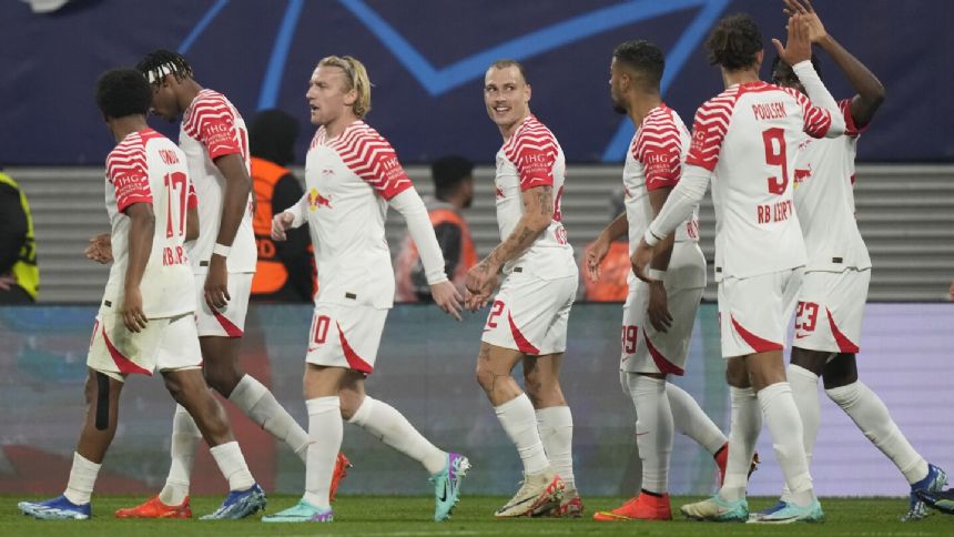 Xavi Simons scores one goal and sets up another as Leipzig beats Red Star Belgrade 3-1