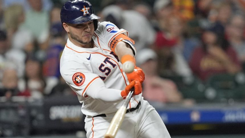 Yanier Diaz homers in a second straight game, powers the Astros past the Cardinals 8-5