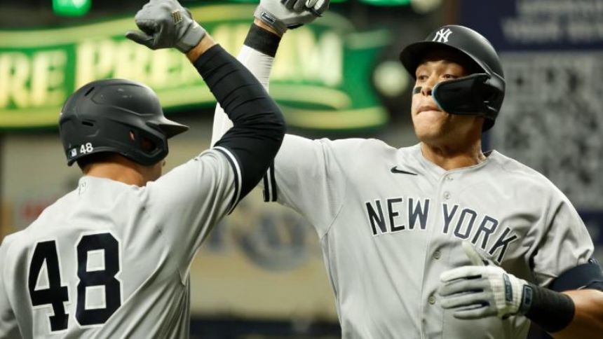 Yankees' Aaron Judge matches Babe Ruth with sixth multi-homer game of season