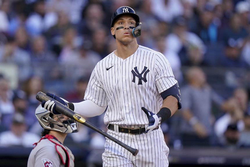 Yankees drop slumping Judge to No. 2 spot vs Cleve in ALDS